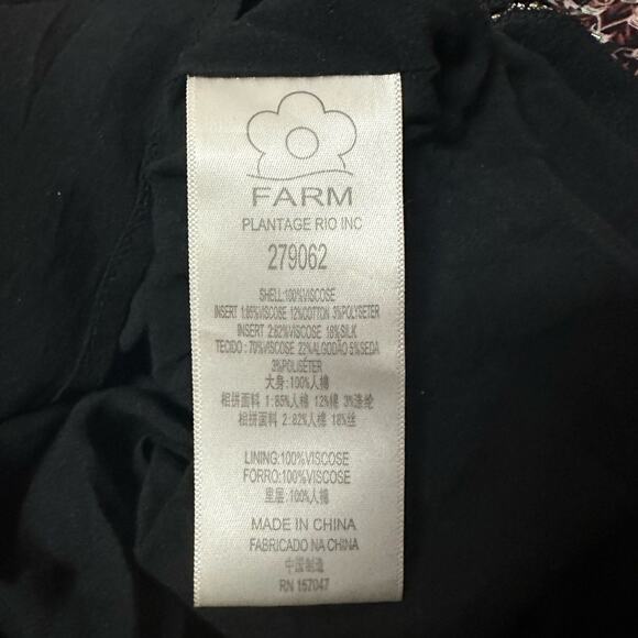 Farm Rio Winter Magic Midi Dress Magia Colorful Boho Size XS Wedding Embroidered - Picture 11 of 11